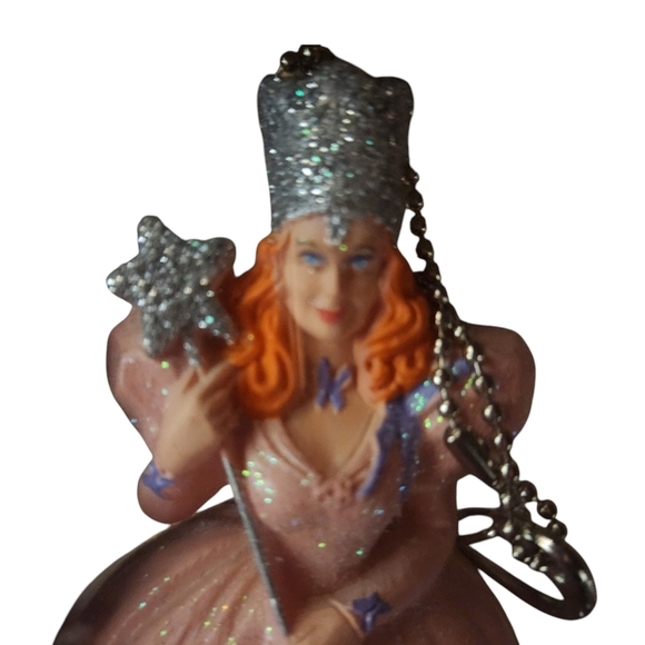 Vintage Wizard Of Oz Glinda the Good Witch Kurt Adler Keychain Ornament **Box - Picture 3 of 7